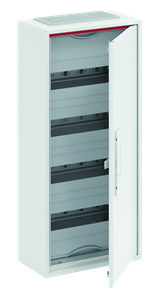 Изображение ABB Шкаф 48 М навесной IP44, 650x300x160 с расстоянием между DIN-рейками 125 мм и винтовыми клеммами N/PE CA14VZRU