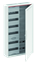 Изображение ABB Шкаф 72М навесной с медиапанелями IP30, 950x550x160 между DIN-рейками 125 мм и самозажимными клеммами N/PE и дверью с вент. отверстиями CA26VML