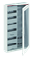 Изображение ABB Шкаф 72М навесной с медиапанелями IP30, 950x550x160 между DIN-рейками 125 мм и самозажимными клеммами N/PE и Wi-Fi дверью с вент. отверстиями CA26