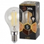 Изображение Лампа светодиодная F-LED P45-5W-827-E14 ЭРА (филамент, шар, 5Вт, тепл, E14)